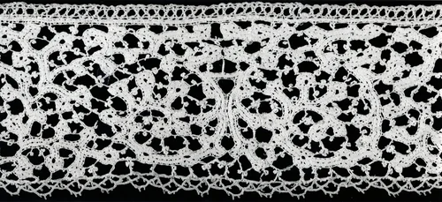 Border by Italy, textile, 1701-1800