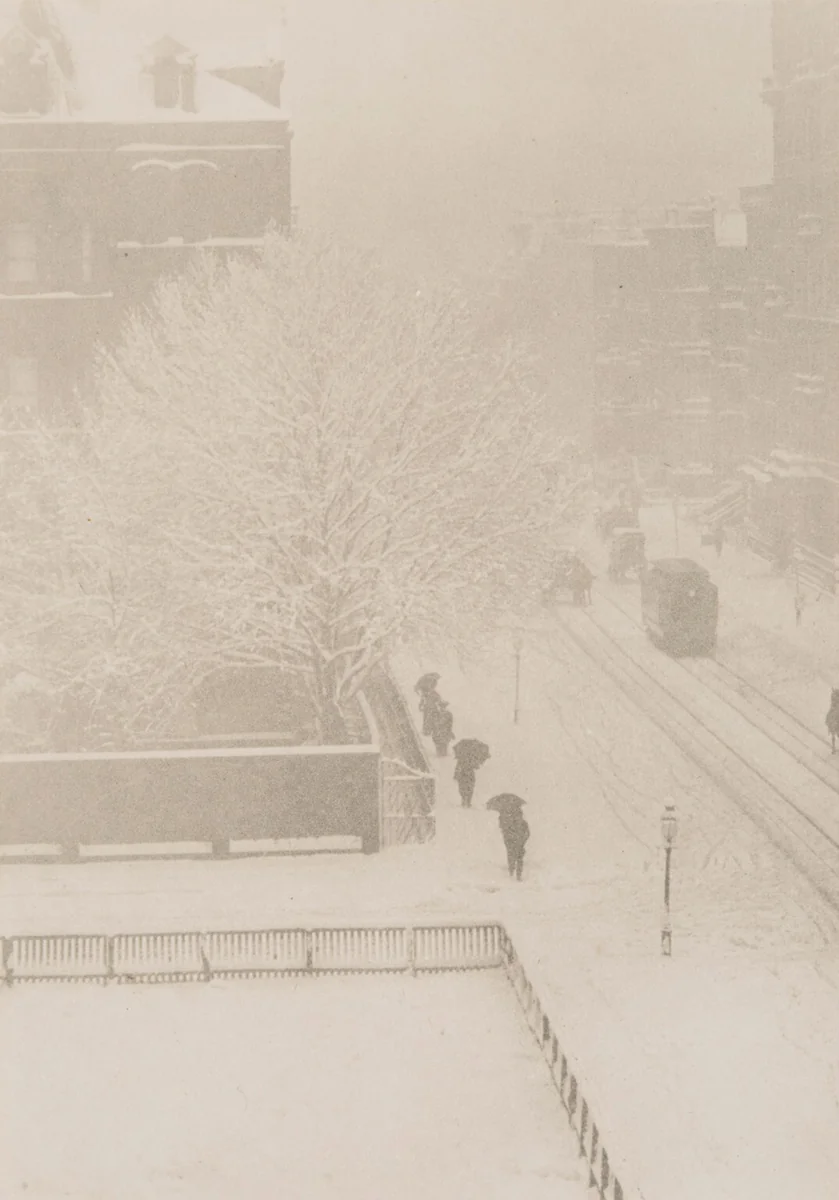 Snapshot—From My Window, New York by Alfred Stieglitz, photograph, 1902