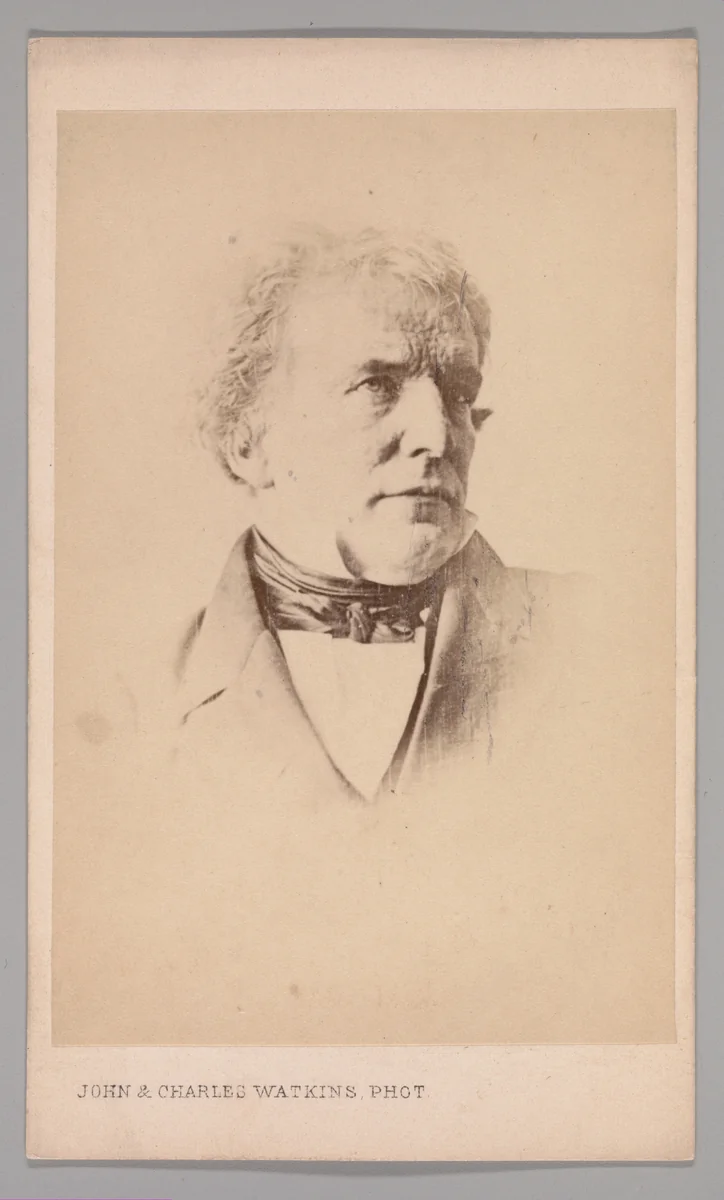 [William Etty] by John and Charles Watkins, photograph, 1860-1869