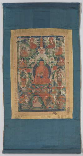 Sakyamuni by anonymous, painting, 1700-1800