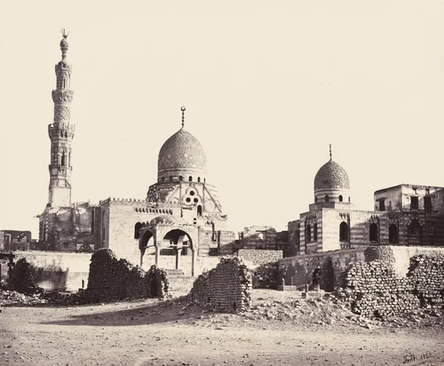 The Mosque of Kaitbey by Francis Frith, photograph, 1858