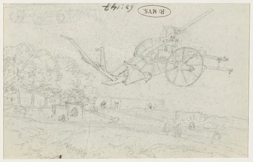 Ploeg by Georges Michel, drawing, 1773-1843