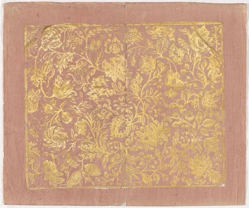 Endpaper with Mixed Floral Pattern by Italian 18th Century, print, 1700-1799