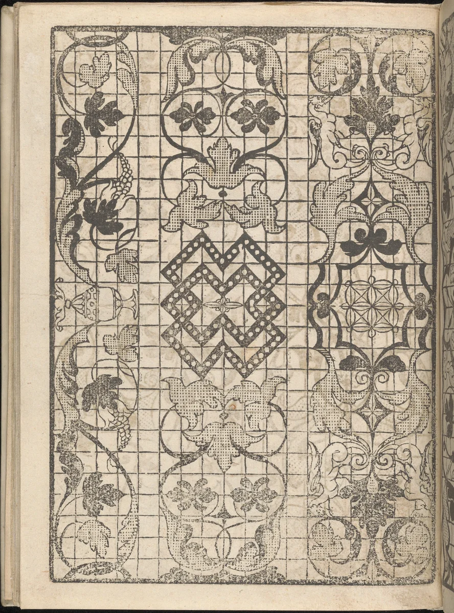 Splendore delle virtuose giovani, page 12 (verso) by Iseppo Foresto, book, 1564