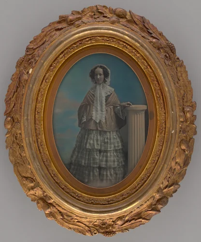 Untitled (Portrait of a Standing Woman) by Albert Sands Southworth and Josiah Johnson Hawes, other, 1850