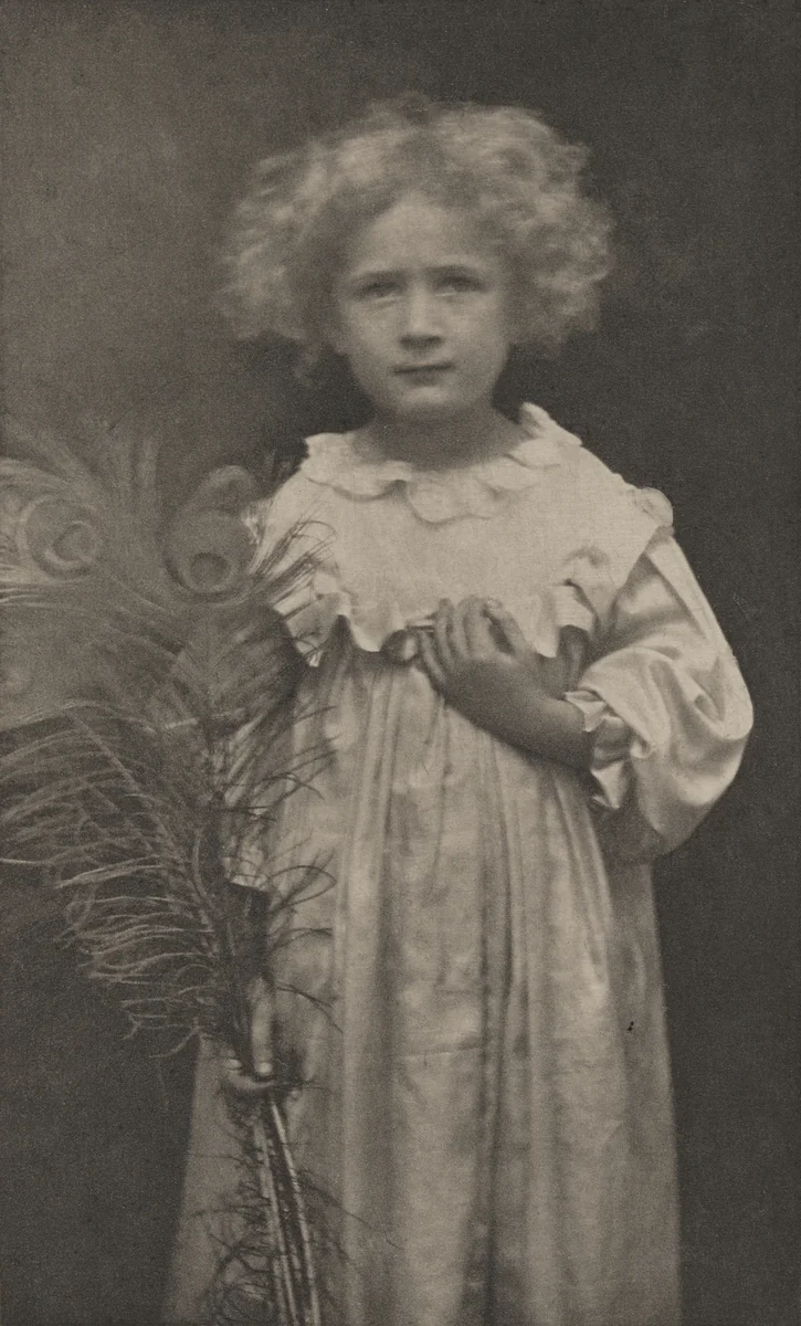 Simplicité by Walter Colls, photograph, 1896