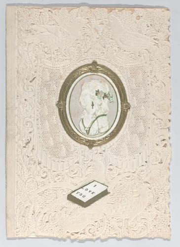 Valentine by anonymous, other, 1859-1869