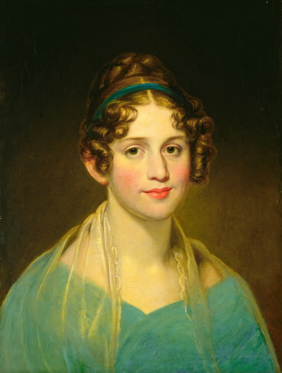 Sarah Blake Sturgis by Francis Alexander, painting, 1835