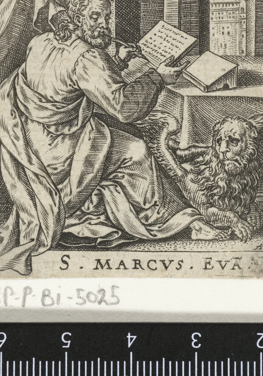 Evangelist Marcus by Unknown, print, 1578