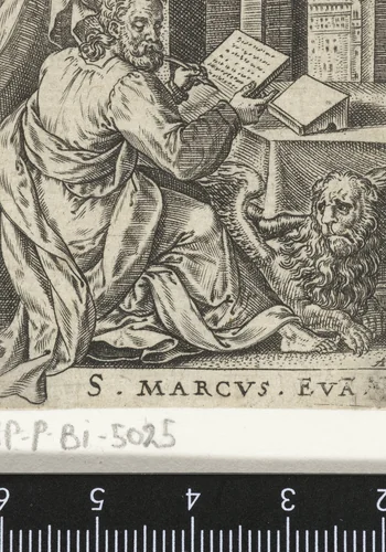 Evangelist Marcus by Unknown, print, 1578