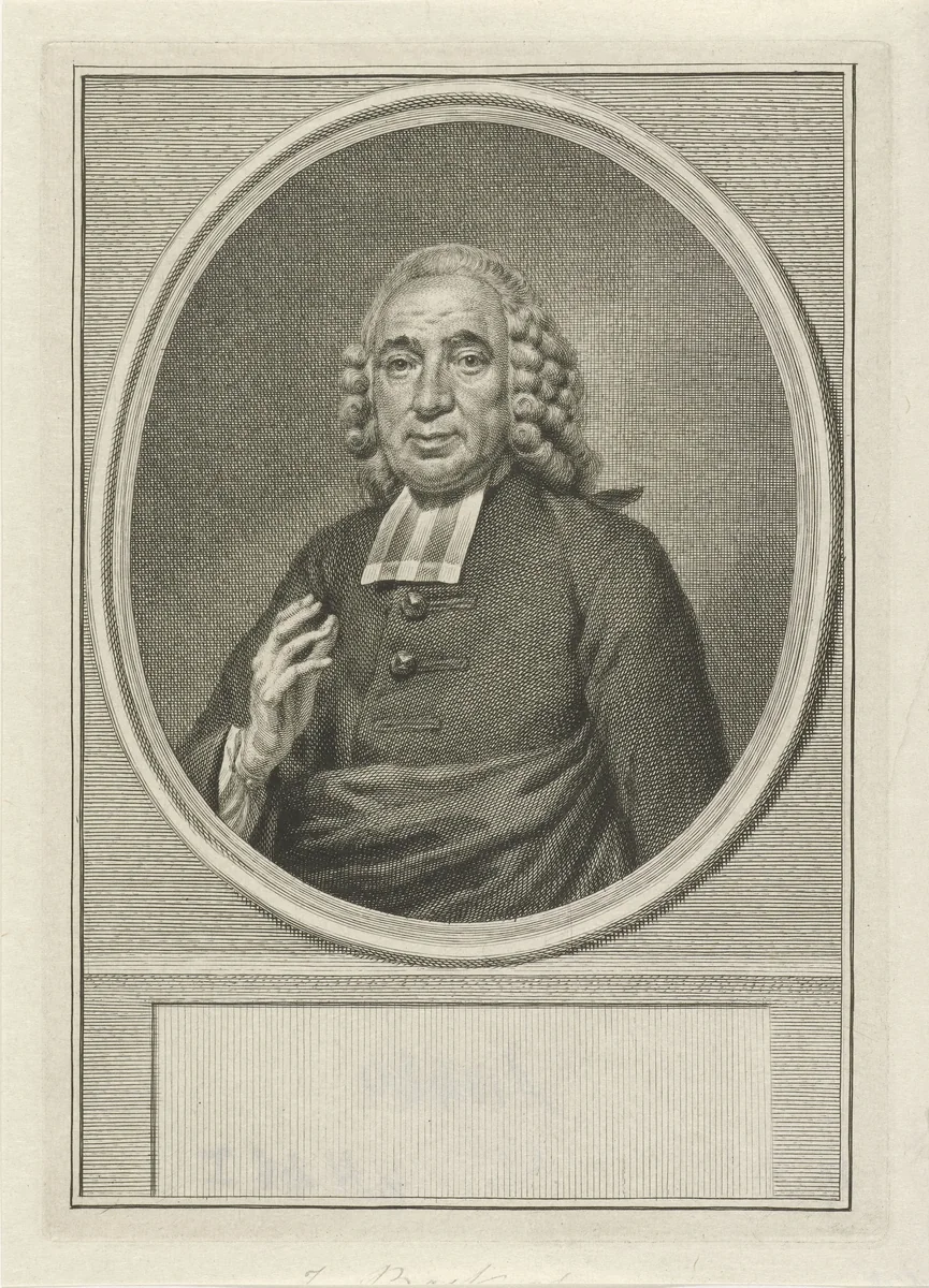 Portret van Johannes Boskoop by Jacob Houbraken, print, 1769-1771