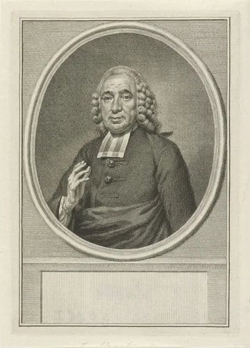 Portret van Johannes Boskoop by Jacob Houbraken, print, 1769-1771