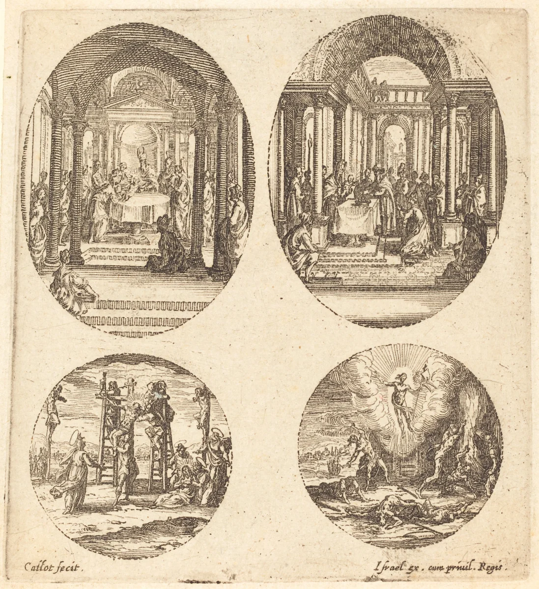 Mysteries of the Passion by Jacques Callot, print, 1631