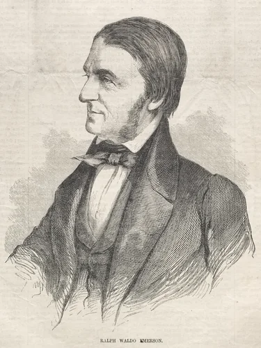 Ralph Waldo Emerson by Winslow Homer, print, 1859
