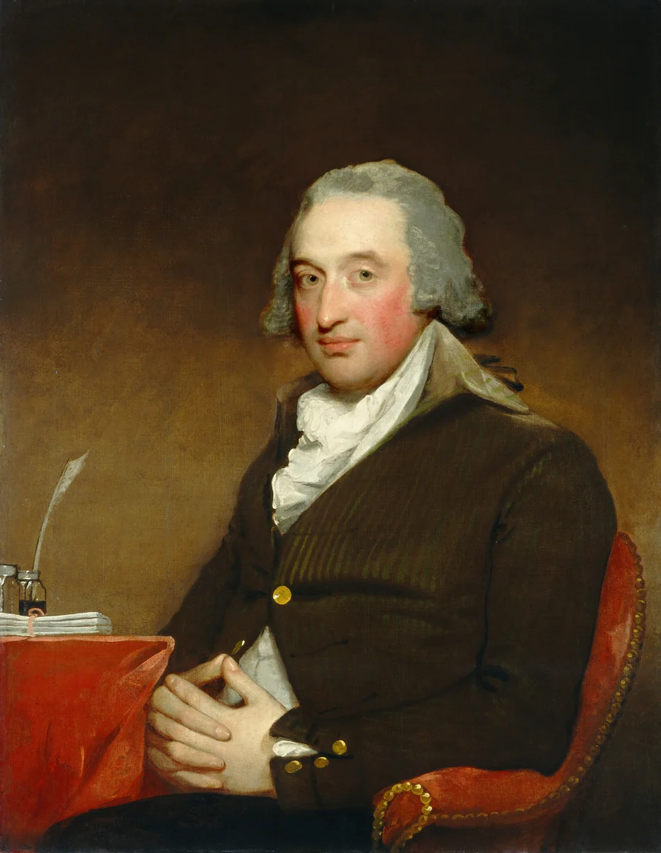 George Pollock by Gilbert Stuart, painting, 1793-1794