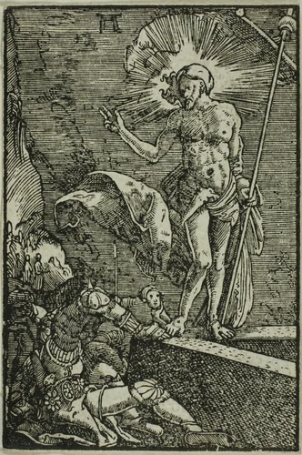 The Resurrection, from The Fall and Redemption of Man by Albrecht Altdorfer, print, 1510-1518