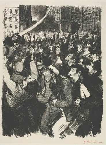 Sheep by Théophile Alexandre Steinlen, print, 1898