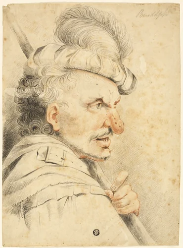 Bardolphe by John Hamilton Mortimer, drawing, 1700-1799