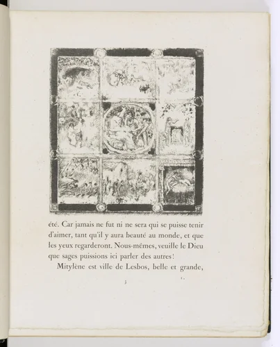 In-text plate (page 3) from Daphnis et Chloé by Pierre Bonnard, illustrated book, 1902