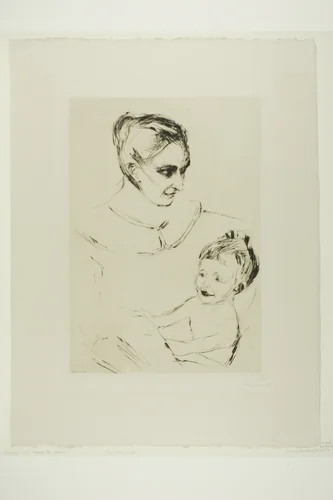 A Mother's Joy by Edvard Munch, print, 1902
