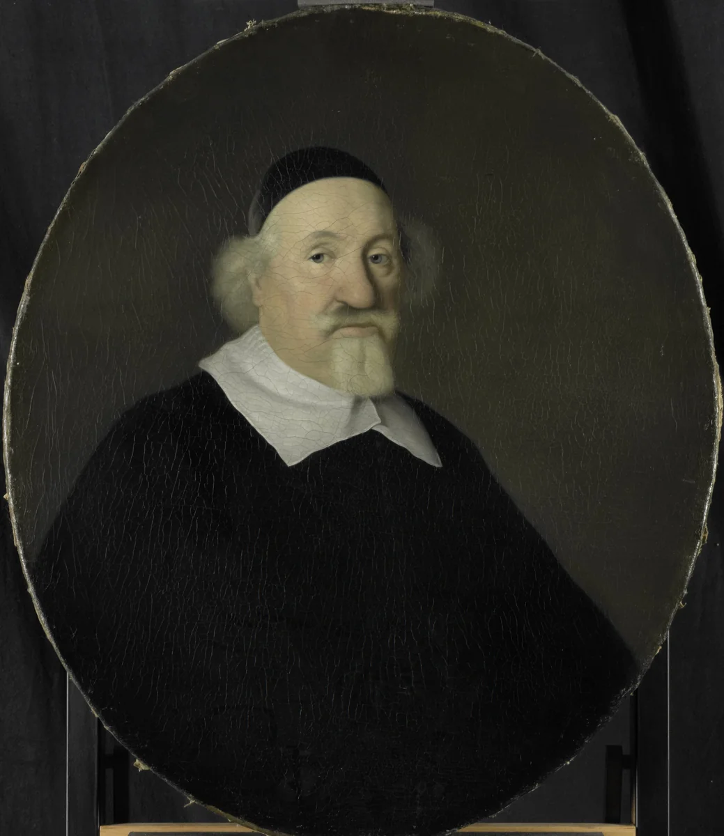 Portrait of Adriaen Besemer, Director of the Rotterdam Chamber of the Dutch East India Company, elected 1642 by Pieter van der Werff, painting, 1695-1722
