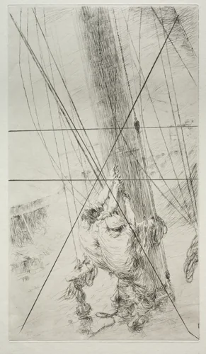 Clewlines and Buntlines by Arthur John Trevor Briscoe, print, 1925