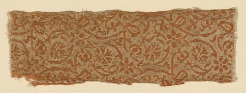 Fragment by Netherlands, textile, 1601-1625