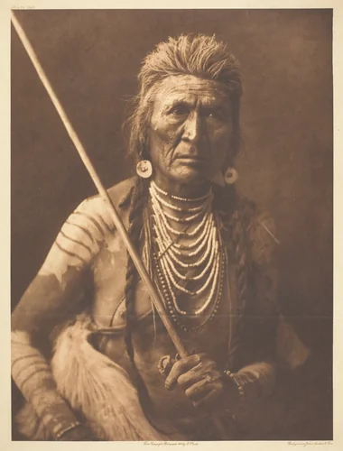 Wolf - Apsaroke by Edward Curtis, print, 1908
