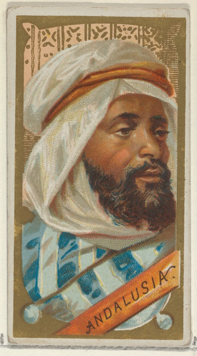 Andalusia, from the Types of All Nations series (N24) for Allen & Ginter Cigarettes by Allen & Ginter, print, 1889