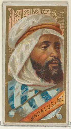 Andalusia, from the Types of All Nations series (N24) for Allen & Ginter Cigarettes by Allen & Ginter, print, 1889