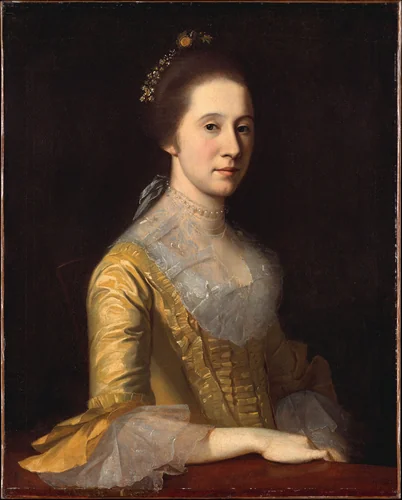 Margaret Strachan (Mrs. Thomas Harwood) by Charles Willson Peale, artwork, 1768-1771