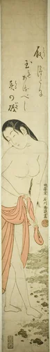 Abalone Diver by Ishikawa Toyonobu, print, 1755-1765