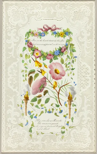 Love in the Hearts (Valentine) by George Kershaw, other, 1835-1845