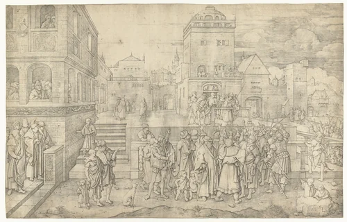 De grote Ecce Homo by Unknown, print, 1510