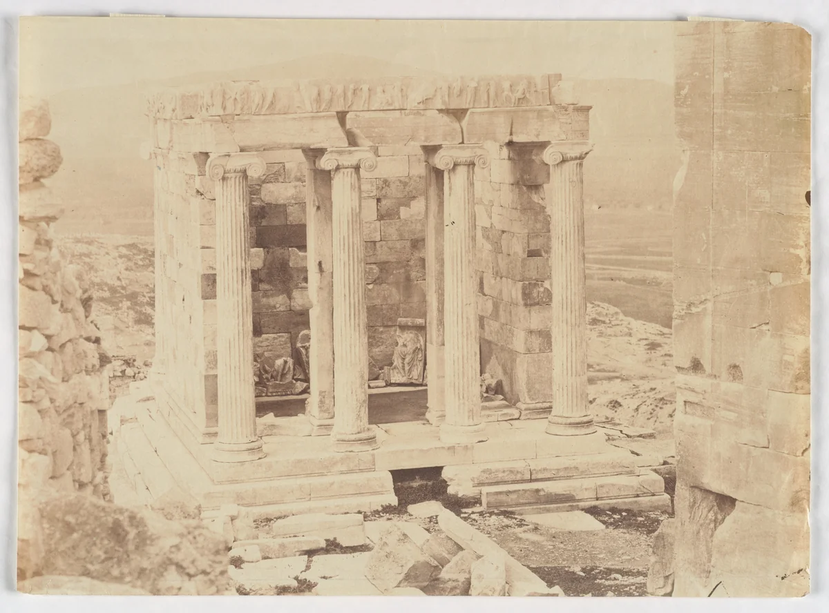 [Acropolis, Athens, Greece] by James Robertson, photograph, 1850-1855