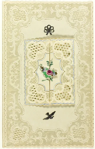 Untitled Valentine (Bouquet) by George Kershaw, other, 1855-1860