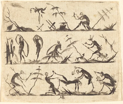 Ornament by Mathias Beutler, print, 1562-1642