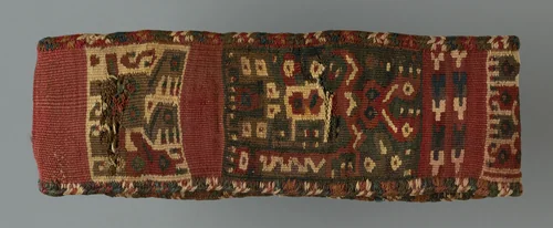 Headband by Provincial Wari, textile, 800-1100