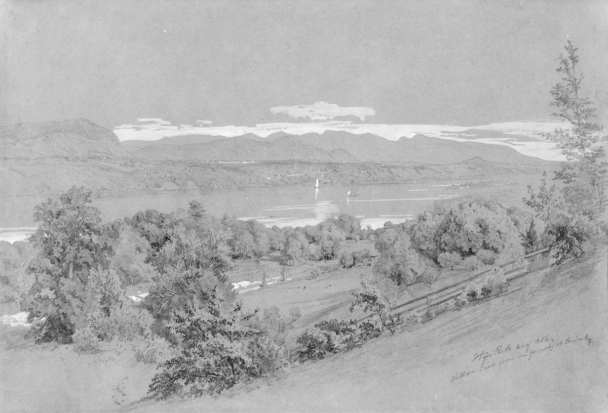 Hyde Park by Johann Hermann Carmiencke, artwork, 1856