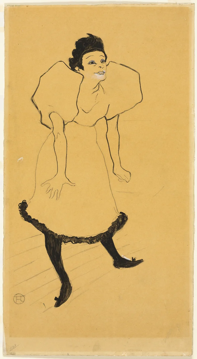Study by Henri de Toulouse-Lautrec, drawing, 1895