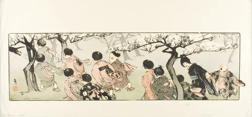 The Chase by Helen Hyde, print, 1903