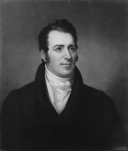 John Johnston by Rembrandt Peale, artwork, 1826-1829
