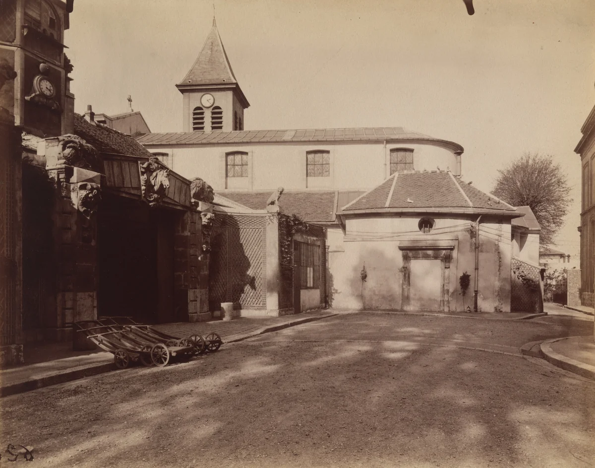 Asnières, Ancien chateau René Voyer d'Argenson by Eugène Atget, photograph, 1901