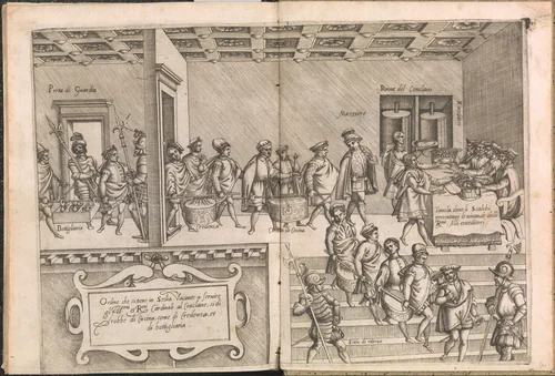 Opera di M. Bartolomeo Scappi, cuoco secreto di Papa Pio V by Bartolomeo Scappi, book, 1570