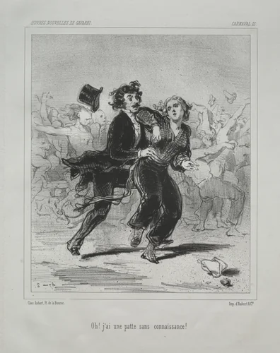 Carnaval by Paul Gavarni, print, 1824-1847