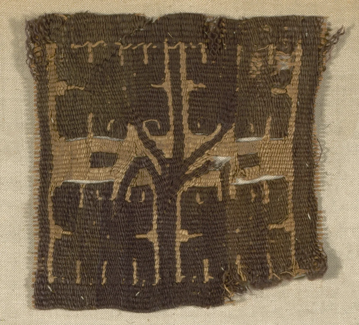 Fragment by Coptic Egypt, textile, 301-600
