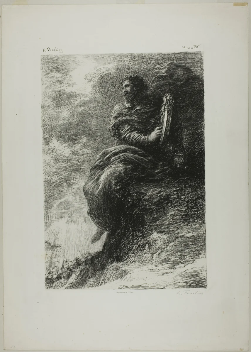 Harold: In the Mountains by Henri Fantin-Latour, print, 1884