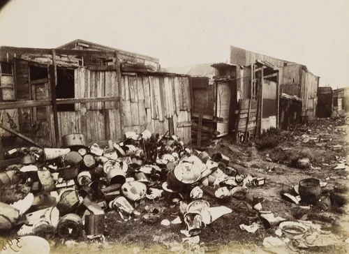 Porte d'Italie by Eugène Atget, photograph, 1912