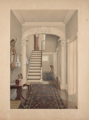 Cutting House (NYC) by J.N. Colgan, index of american design, 1948