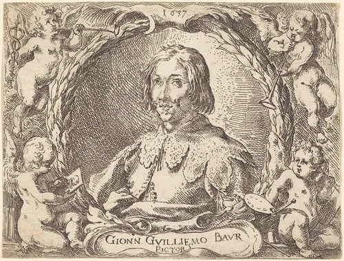 Capricci di varie battaglie (Frontispiece) by Johann Wilhelm Baur, print, 1635